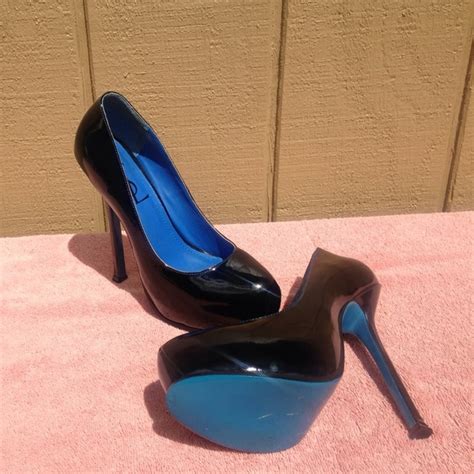 ysl blue bottoms|ysl red bottom heels.